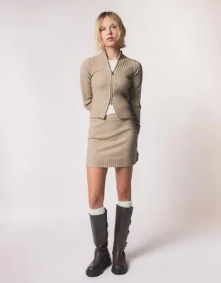 Кардиган на молнии