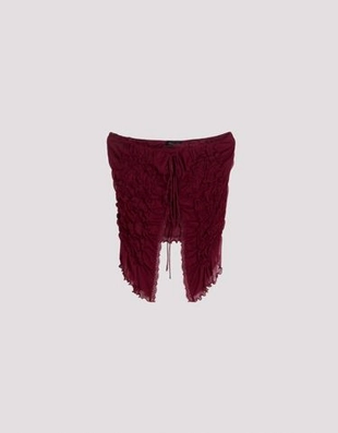 Zara Топ бандо со сборками купить с доставкой.