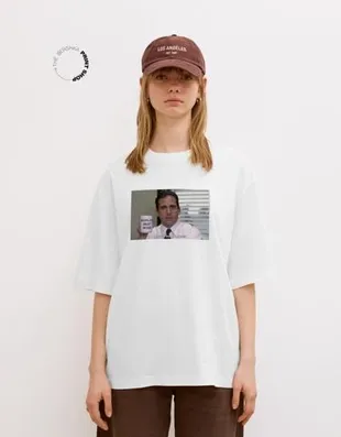 Футболка THE OFFICE с короткими рукавами- Заказать в России