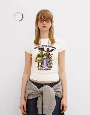 Футболка с короткими рукавами из коллекции шрек- Заказать в России