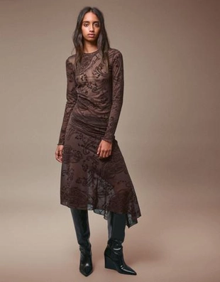 Zara Жакет коричневого цвета