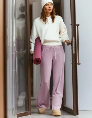 Мягкие брюки свободного кроя