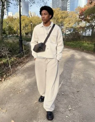 Укороченная куртка из искусственной овчины- Заказать в России