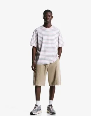 Шорты-джоггеры из вельвета- Заказать в России