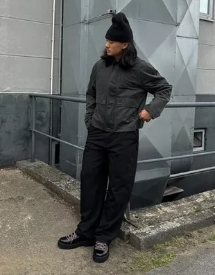 Куртка с вощеным покрытием