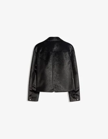 Куртка на молнии из искусственного меха- Заказать в России