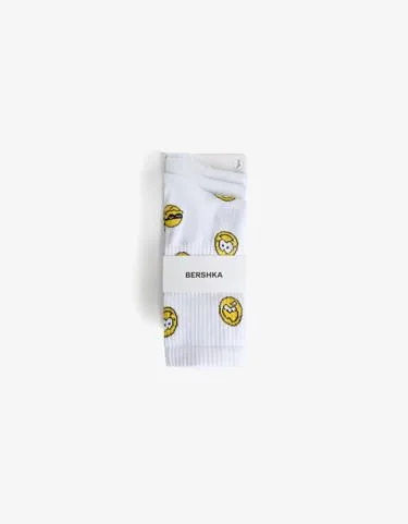 Набор из 3 пар носков с принтом- Заказать в России