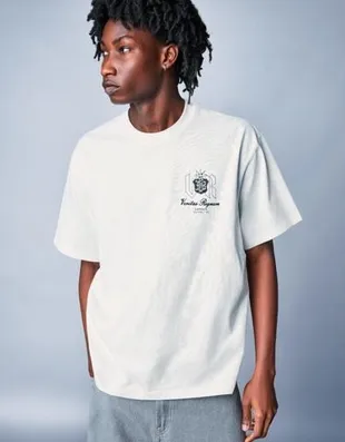 Футболка с короткими рукавами и принтом