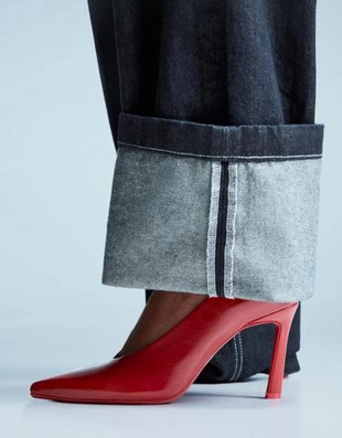 Zara Туфли на высоком каблуке