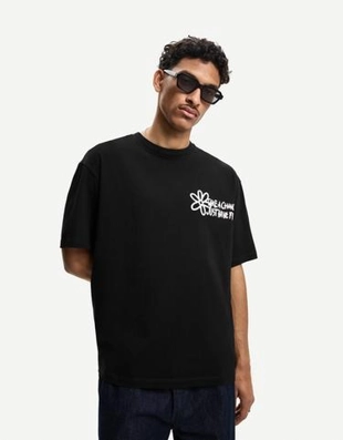 Zara Футболка с принтом купить с доставкой.