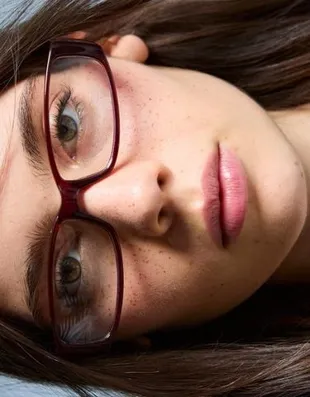 Прямоугольные солнечные очки из смолы со синим фильтром- Заказать в России