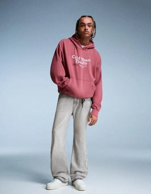 Zara Расклешенные джинсы прямого кроя