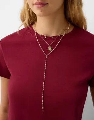 Набор из трех ожерелий с подвесками