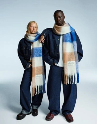 Zara Шарф в клетку