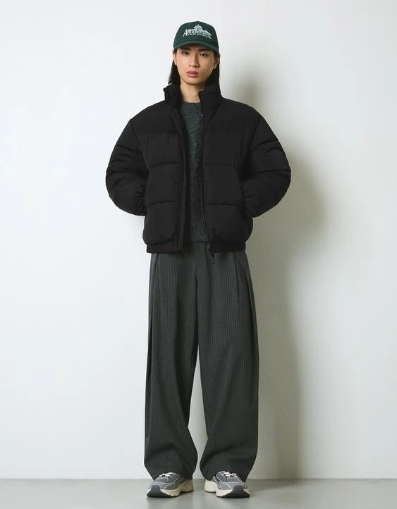 Zara Технологичный пуховик
