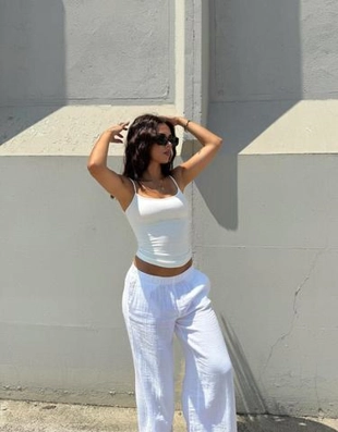 Zara Топ на бретелях