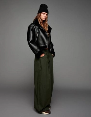 Zara Куртка-дубленка