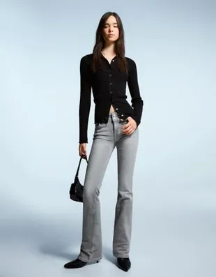 Джинсы BOOTCUT с клапанами