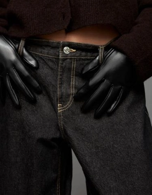 Перчатки из искусственной кожи- Заказать в России