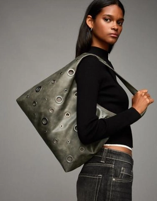 Zara Сумка с люверсами