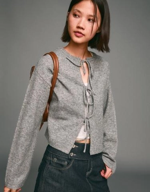 Zara Кардиган с завязками купить с доставкой.