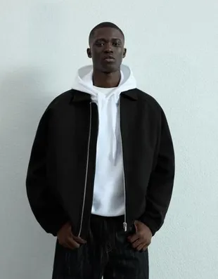 Куртка в стиле TRUCKER из ткани