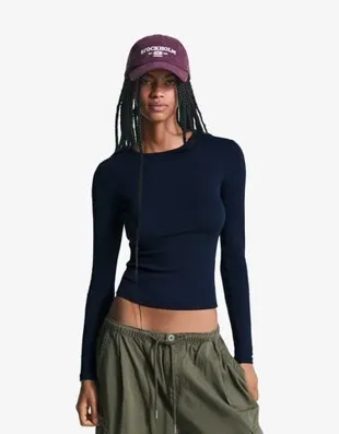 Топ с длинным рукавом- Заказать в России