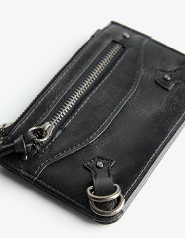 Zara Картхолдер с эффектом потертости