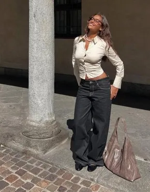 Джинсы в стиле бойфренд- Заказать в России