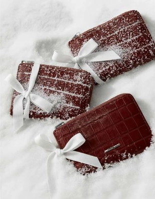 Zara Кошелек для карточек, из искусственной лакированной кожи