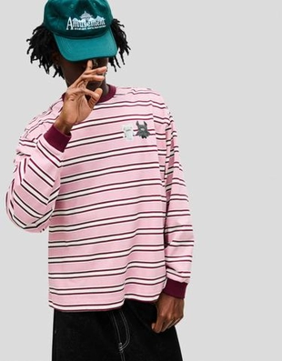 Zara Лонгслив FUGGLERS с принтом