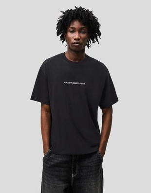 Zara Футболка FUGGLERS с короткими рукавами и принтом