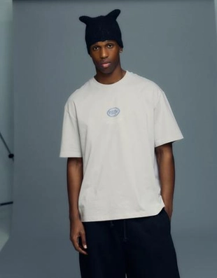 Zara Футболка с короткими рукавами и принтом