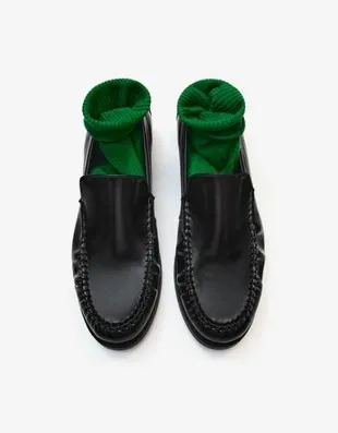 Мокасины со сборками- Заказать в России