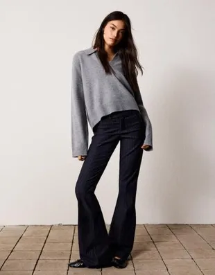 Брюки из ткани бенгалин- Заказать в России