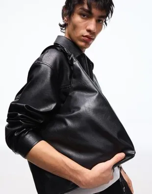 Сумка-мешок из искусственной кожи