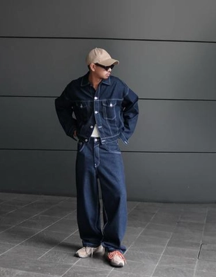 Zara Джинсы объемного свободного кроя