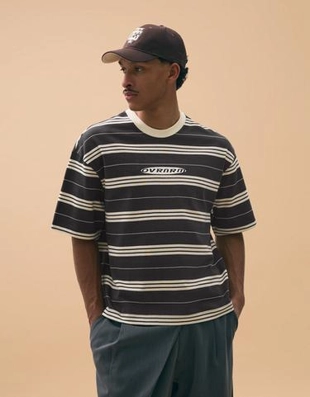 Zara Футболка геометрического кроя с короткими рукавами и принтом