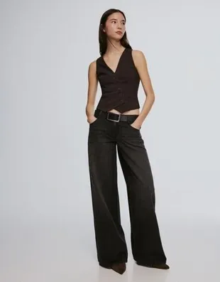 Жилет в полоску