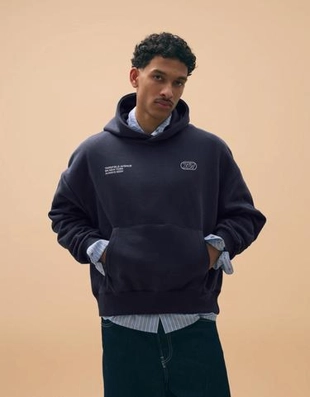 Zara Худи свободного кроя с вышивкой купить с доставкой.