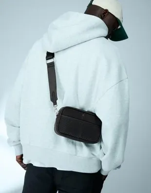 TECHNICAL MONOGRAM CROSSBODY BAG- Заказать в России