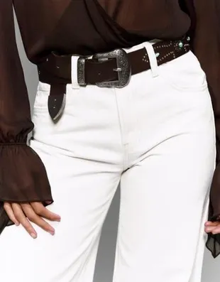 Ремень со стразами