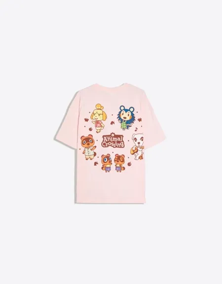 Футболка bershka с принтом animal crossing в стиле oversize- Заказать в России