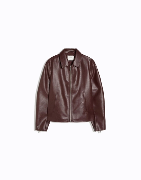 Zara Куртка геометрического кроя из искусственной кожи