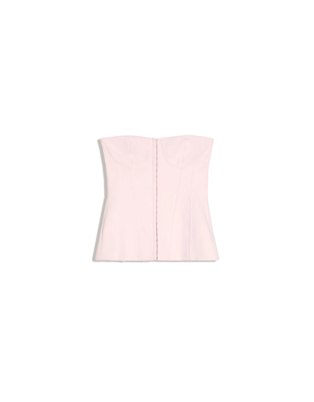 Zara Топ-бандо в стиле корсета с крючками