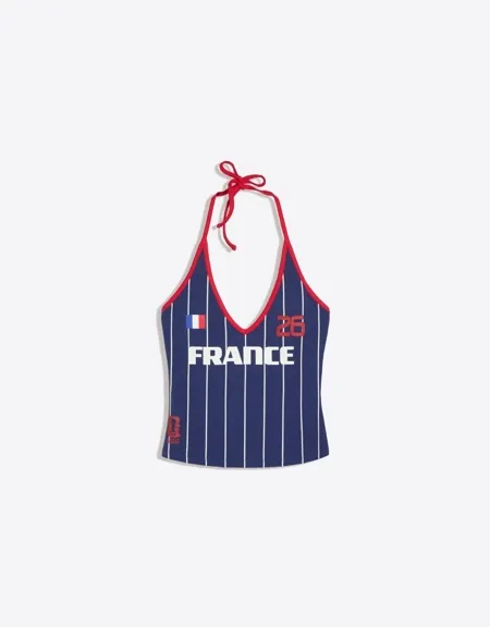 Топ с горловиной халтер Fifa World Cup™ Франция- Заказать в России