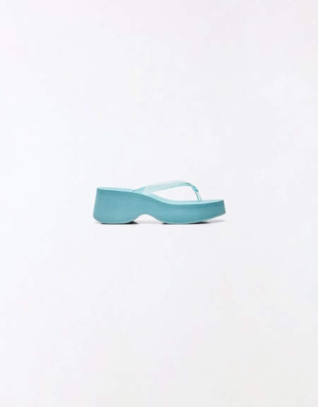 Zara Винтерные сандалии на платформе THONG