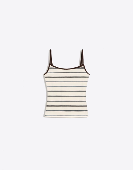 Zara Топ на контрастных бретелях купить с доставкой.