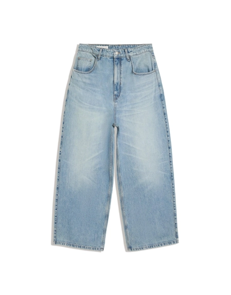 Zara Джинсы объемного свободного кроя