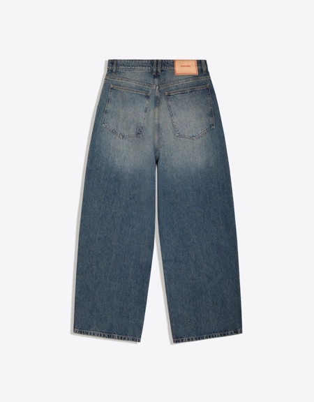 Zara Джинсы объемного свободного кроя